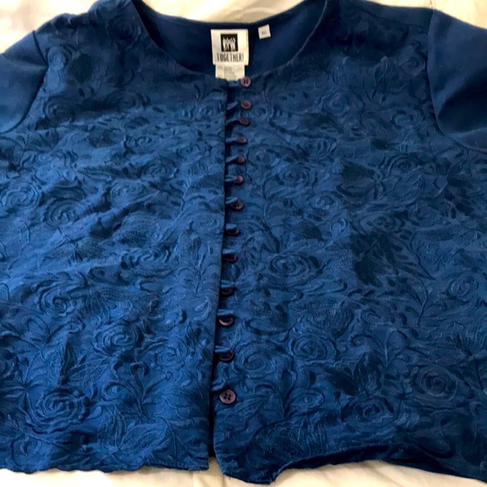 Vintage Together (by Spiegel) embroidered blouse.